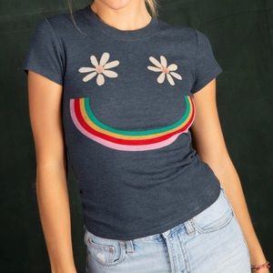 Natural Life Ribbed Smiley Shirt